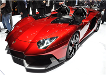 រថយន្ត Lamborghini's Aventador J