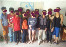 កម្លាំង អ ហ ឃាត់ខ្លួនជន សង្ស័យ១១នាក់ នៅផ្ទះសំណាក់ អូយេស ពាក់ព័ន្ធបញ្ហា គ្រឿងញៀន