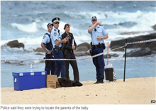 ផ្អើលអស់ មន្រ្តីប៉ូលីស ក្រោយប្រទះឃើញ សពទារក កប់ក្រោមខ្សាច់ នាមាត់សមុទ្រ ទាំងព្រឹកព្រលឹម