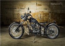 ម៉ូតូ Cleveland CycleWerks Heist SE ម៉ូដែលថ្មី ឆ្នាំ២០១៤ មានរាងដូចគ្រោងឆ្អឹងសត្វចម្លែក