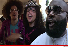 LMFAO ត្រូវបានតារាចំរៀង RAP ល្បី Rick Ross ប្តឹងទាក់ទងជាមួយនិងបទ Party Rock Anthem