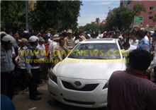 សមត្ថកិច្ចដោះលែងក្មេងស្ទាវ ដែលបើករថយន្តបុករះគេពីម្សិលមិញ (មានវីដេអូ ពេលកើតហេតុ)