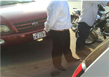 ភ្ញាក់ងារដើមអម្ពិល រងការគំរាម បាញ់សម្លាប់ ក្នុងករណី គ្រោះថ្នាក់ចរាចរណ៍ បង្កដោយ ទាហានស័កិ្ត៤កន្លះ