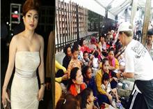 សាសា បង្ហាញមុខក្នុង សកម្មភាព​មនុស្ស​ធម៌ ខណៈ​រឿង​ក្ដី​ក្នុង​តុលាការ​ខេត្ត​បាត់ដំបង ត្រូវ​ស្ងប់​ស្ងាត់