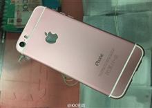 ធ្លាយរូបភាព  iPhone 6s mini ព័ណ៌ rose gold ប្រើ iOS 8