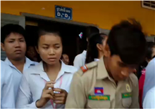 នគរបាលឃាត់ខ្លួន សិស្សវិទ្យាល័យ ជម្ពូវ័ន ៣នាក់ ក្រោយដេញ វាយគ្នាតាមដងផ្លូវ (មានវីដេអូ)