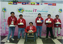 នាយករដ្ឋមន្រ្តី បញ្ជាឲ្យរៀបចំ លើកទឹកចិត្ត យុវជនពិការ ៦រូប ដែលដណ្តើមមេដាយ ១៦គ្រឿង ពីការប្រកួត IT