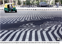 អាសន្ន ៖ រលកកំដៅក្តៅខ្លាំង ជិត ៥០ អង្សា ធ្វើអោយថ្នល់កៅស៊ូ រលាយ រហូតសម្លាប់មនុស្ស ១១០០ នាក់