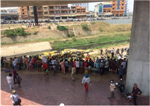 បុរសម្នាក់លោត សម្លាប់ខ្លួនពីលើស្ពាន អាកាសស្ទឹង មានជ័យ មិនទាន់ដឹង មូលហេតុ