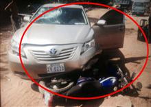 ឧត្តមសេនីយ៍ឯក វិសុទ្ធ សំបូរ បដិសេធចោរលួចឡាន មិនមែនជាជំនួយការលោកនោះឡើយ