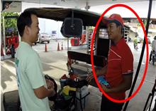 អុញ! ព្រាប សុវត្ថិ ផ្លាស់ប្ដូរអាជីព មកធ្វើជាបុគ្គលិកចាក់សាំងរបស់ Caltex តាំងពីពេលណា ? (Video Inside)