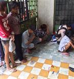 កម្លាំងនគរបាលប៉ុស្តិ៍ផ្សារថ្មីទី៣​ ចាប់ក្រុមជក់គ្រឿងញៀន អនាធិបតេយ្យប្រុសស្រី១១នាក់ នៅប្លុកតាន់ប៉ា