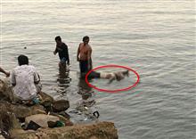 ប្រទះឃើញសព អណ្ដែតទឹកនៅ​កណ្ដាលសមុទ្រ បង្កភាពភ្ញាក់ផ្អើល​ដល់ប្រជា​ពលរដ្ឋ និងសមត្ថ​កិច្ច​នៅខេត្ត