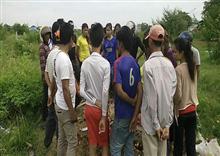 អ្នករើសអេតចាយមួយក្រុម ប្រទះឃើញសពទារកម្នាក់ ដែលត្រូវគេយកមកបោះចោល នៅក្រោយសួនកាណាឌីយ៉ា