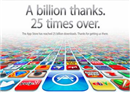Apple App Store មានចំនួនអ្នក download ឡើងរហូតដល់ចំនួន ២៥ ពាន់លានដង