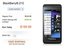 BlackBerry Z10 ចាប់ផ្តើមដាក់លក់ នៅអាមេរិច, តំលៃ 550$ សំរាប់ Version Unlock