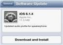 Apple បញ្ចេញ iOS 6.1.4 ដល់ iPhone 5