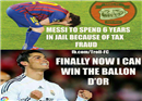 រូបភាពច្នៃ៖ Ronaldo សប្បាយរីករាយ ពេល Messi ចូលគុក