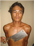 ប្អូនថ្លៃ កាប់បងថ្លៃ ចិញ្ច្រាំជាច្រើន កាំបិត ដោយរឿង បាត់ស្បៃមុង