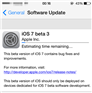 Apple បន្ត Update iOS 7 beta 3 សំរាប់អ្នកអភិវឌ្ឍន៍