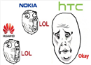 Nokia, Huawei ព្រួតដៃគ្នា ដាក់មួយកប់ៗដល់ HTC