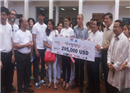 CTN និង MY TV យកថវិកាជិត ៣០ម៉ឺនដុល្លារ ជូនមន្ទីពេទ្រគន្ធបុប្ផា