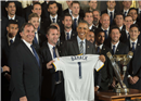 ក្រុម LA Galaxy ទទួលការអបអរសាទរពី Obama ក្រោយពីក្រុម ដណ្ដើមបាន ពានរង្វាន់មិត្ដភាព MLS Cup