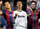 Lionel Messi, Cristiano Ronaldo, Luis Suarez ជាប់ជាបេក្ខជន ប្រកួតជ្រើសរើសជាម្ចាស់ពានរង្វាន់ UEFA