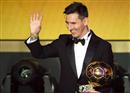 Lionel Messi លើកពាន Ballon d'Or ជាលើកទី​៥ ផ្ដួលដៃគូរប្រជែង Ronaldo និង Neymar